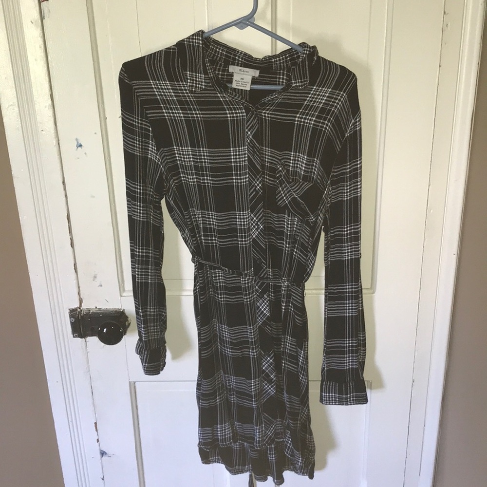 Plaid dress